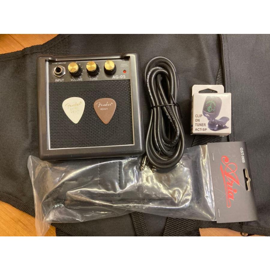 公式サイト エレキギター初心者セット Blitz レスポールタイプ 翌日発送可 エレキギター By 初心者6点セット Yellow Blp Spl Ariaproii 気質アップ Applefaces Co