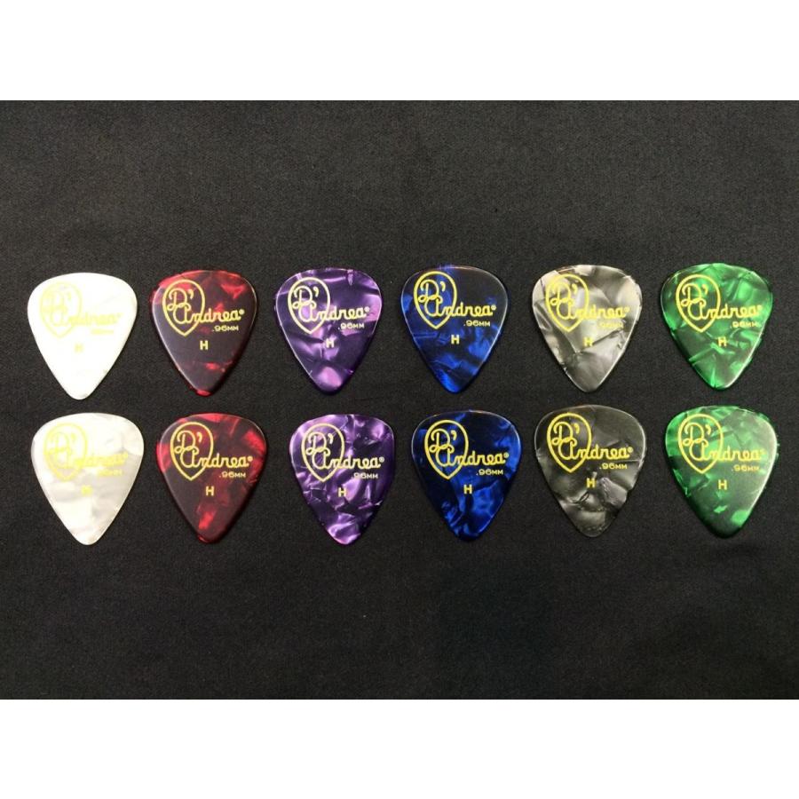 ピック　とてもレア物です。 ピック ダンドレア D'Andrea 351 Pick Heavy 0.96mm12枚セット