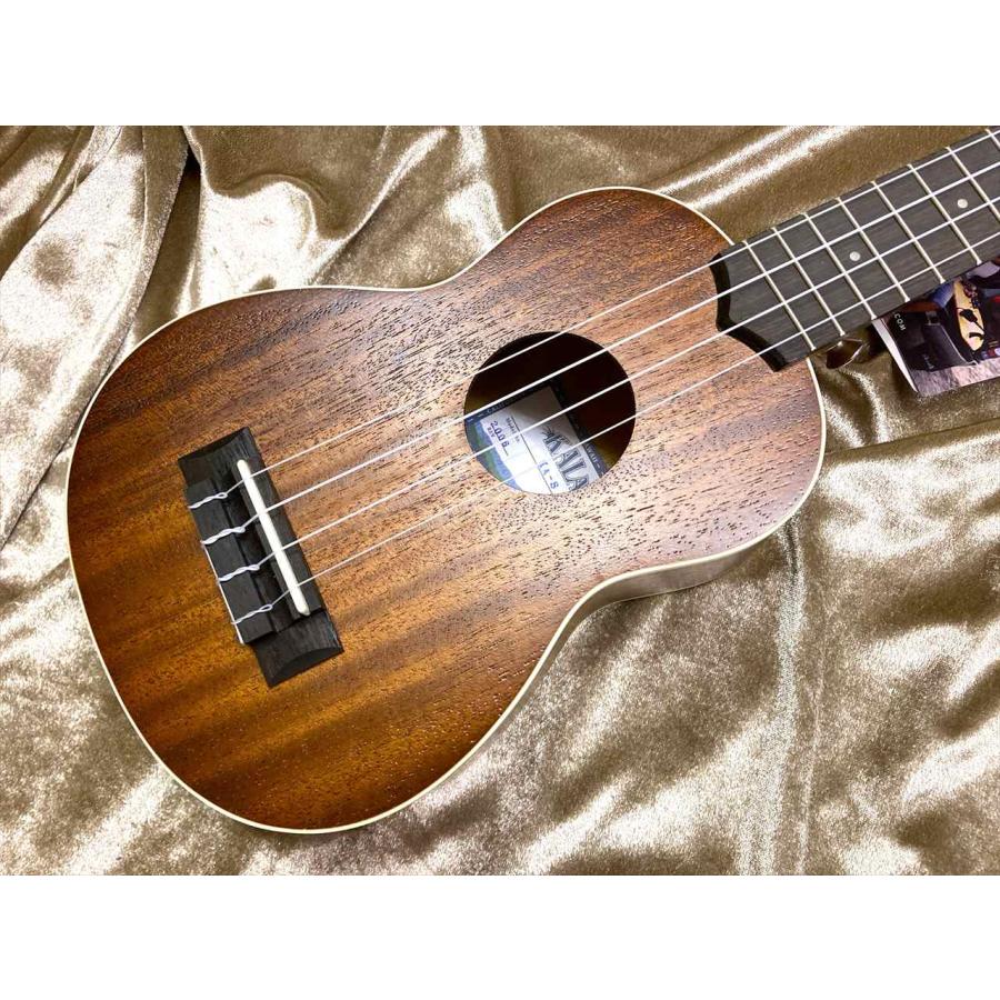 KALA KA-S ソプラノウクレレ ＆ 初心者セット（チューナー、ストラップ 