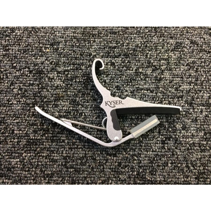 KYSER THE QUICKCHANGE CAPOS KG6S Silver For Acoustic Guitar KYSER