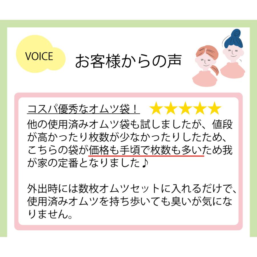 【送料無料】【公式３番人気】ウィズ ベビー 消臭 紙 オムツ 処理 袋 日本製 120枚入 4個セット 半透明 ゆったり おむつ袋 消臭袋 ペット |  | 07