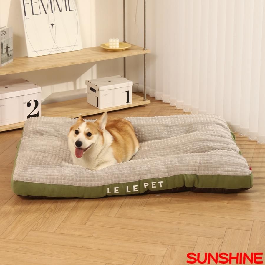犬 マット 洗える ペットマット 大型犬 ペットベッド フランネル 高