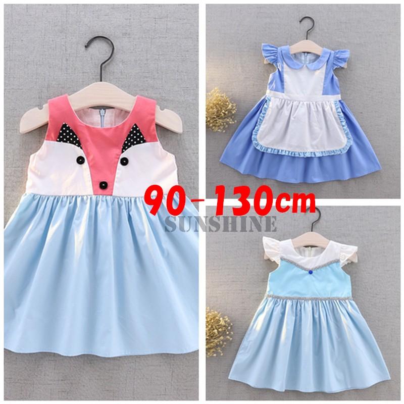子供 ワンピース キッズ アリス シンデレラ 女の子 お姫様 プリンセス コスチューム ハロウィン 90 130 Ke0425 Sunshine Sibata 通販 Yahoo ショッピング