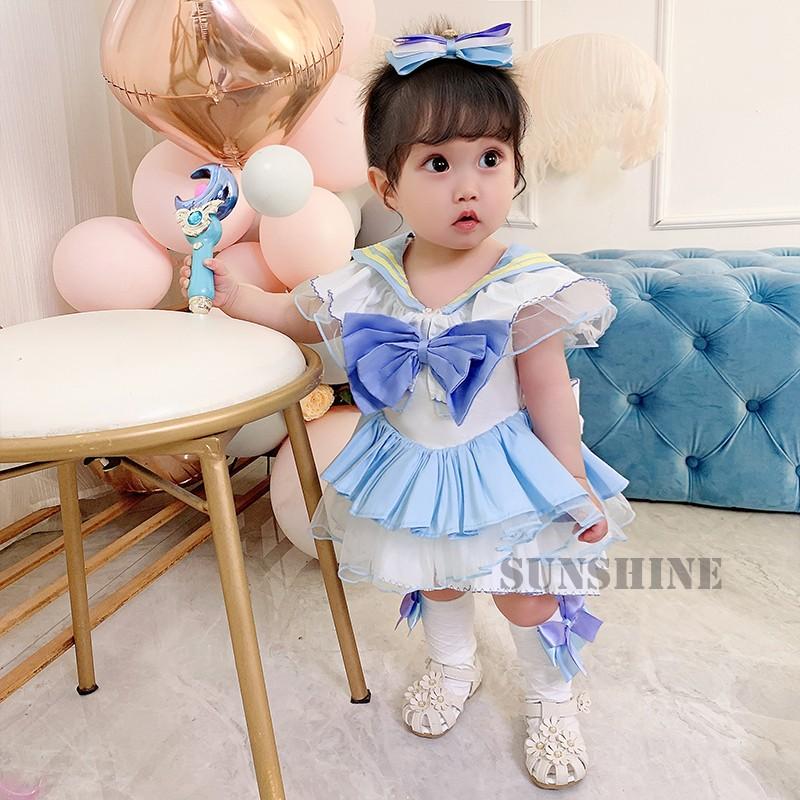 子供 ワンピース キッズ セーラームーン セーラー服 おしゃれ 可愛い 女の子 お姫様 プリンセス コスチューム ハロウィン チュールスカート Ke047 Sunshine Sibata 通販 Yahoo ショッピング