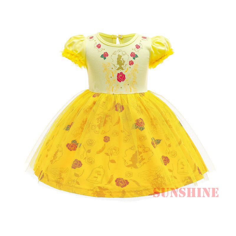 子供 ワンピース なりきり プリンセス シンディレラー エルサ ベル