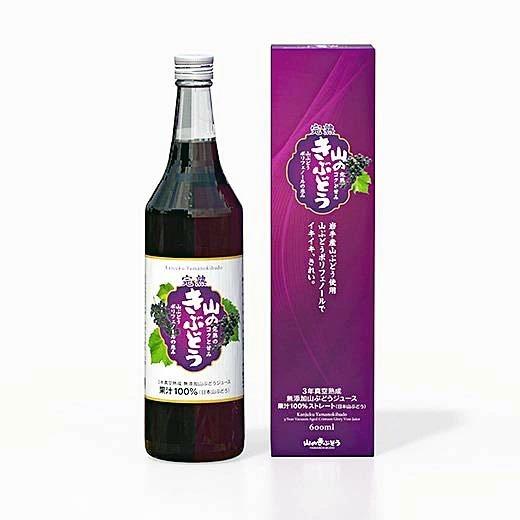 佐幸本店 完熟山のきぶどう 600ml ギフト対応 山葡萄 ジュース 岩手