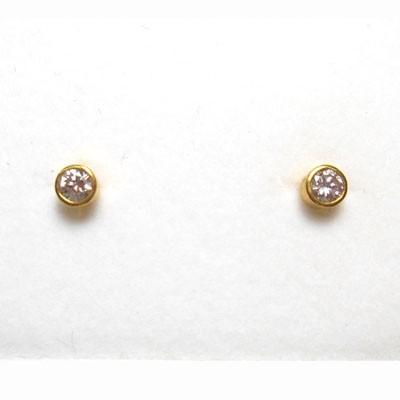 K18 ダイヤモンド ピアス シンプル 18金 送料無料 : 830 : サン  