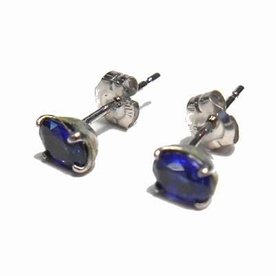 K14WG 14金 ピアス サファイア アクセサリー 送料無料 : サンショップ 