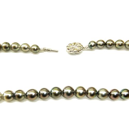 パール バロック 黒蝶真珠 ネックレス 送料無料 Pearl neck 冠婚