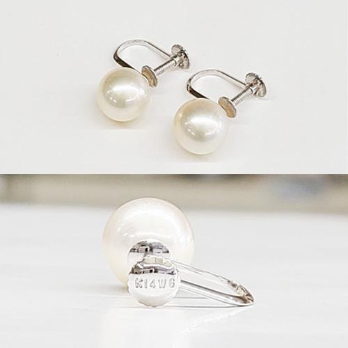 パール 真珠ネックレス・イヤリングセット 宝石鑑別書付き 日本製国産