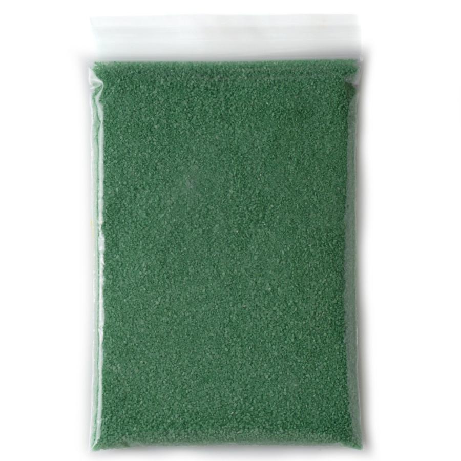 カラーサンド 日本製 デコレーションサンド　粗粒（1mm位）　Ｎタイプ　緑（07）　200g｜sunsins｜04