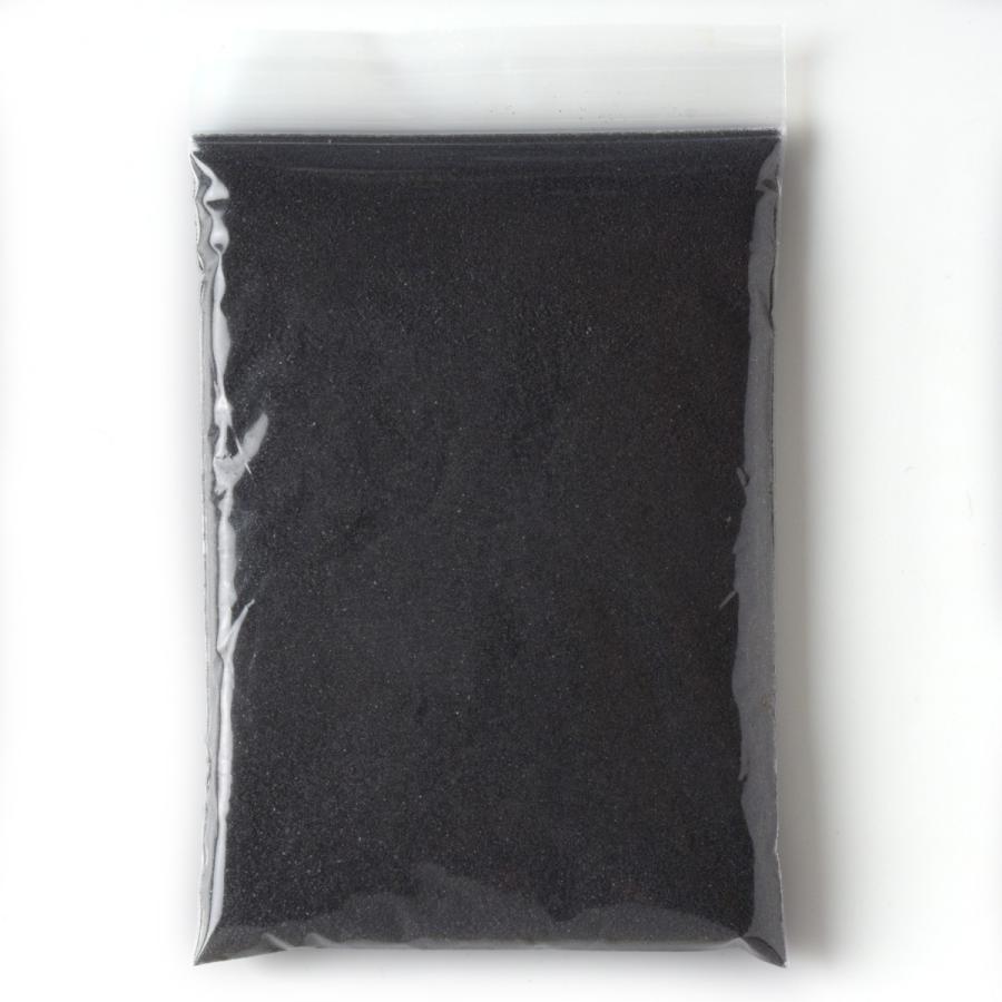 カラーサンド 日本製 デコレーションサンド　細粒（0.2mm位）　Sタイプ　ブラック（10）　200g｜sunsins｜04