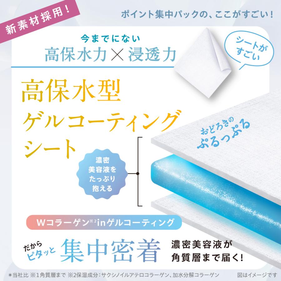 部分 パック 毛穴 アゼライン酸 ティーツリー 美白 グルタチオン スキンケア 大容量 リズム RISM ベース ポイント集中パック 2袋（32枚入り） | RISM | 07