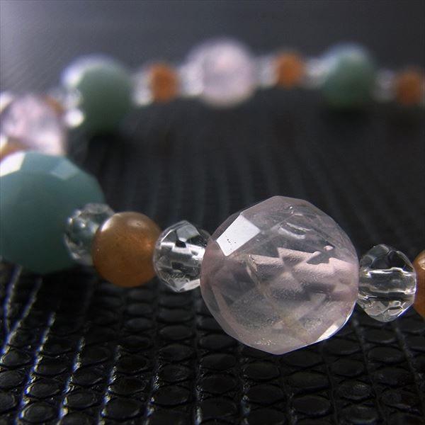 パワーストーン ブレスレット ローズクォーツ 仕事 恋愛 2024 辰年 令