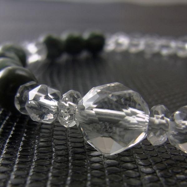 癒し パワーストーン 天使のセラフィナイトのデザインブレスレット