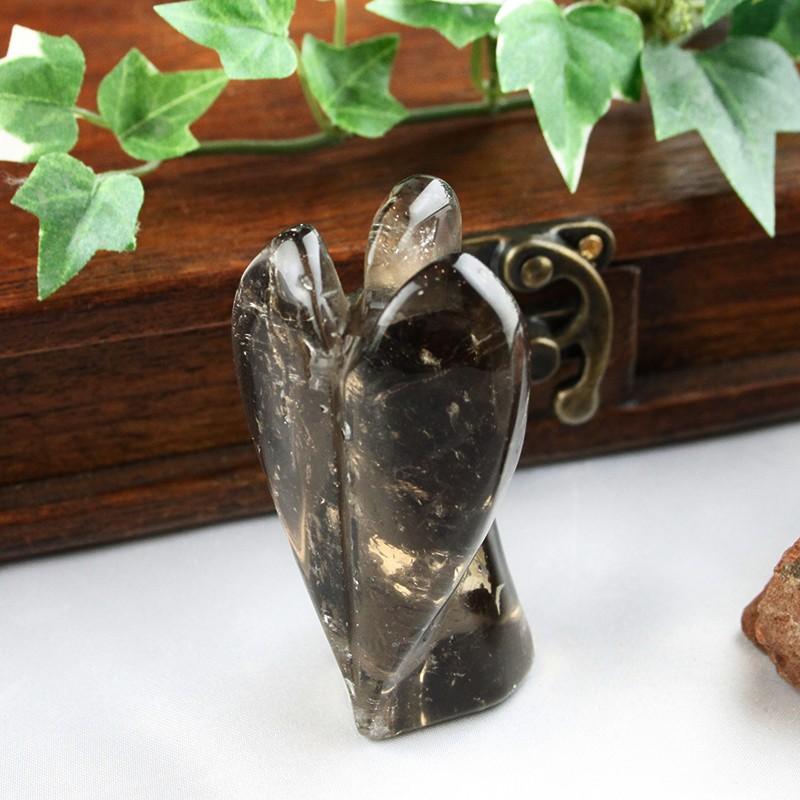 エンジェル 天使 スモーキー クォーツ smokey quartz 水晶 クオーツ
