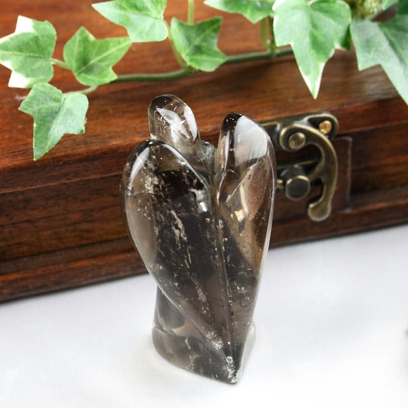 エンジェル 天使 スモーキー クォーツ smokey quartz 水晶 クオーツ