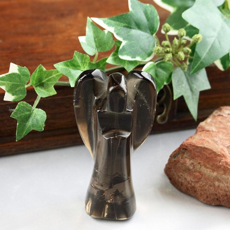 エンジェル 天使 スモーキー クォーツ smokey quartz 水晶 クオーツ