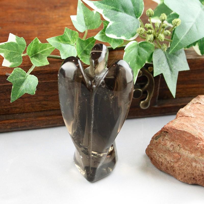 エンジェル 天使 スモーキー クォーツ smokey quartz 水晶 クオーツ