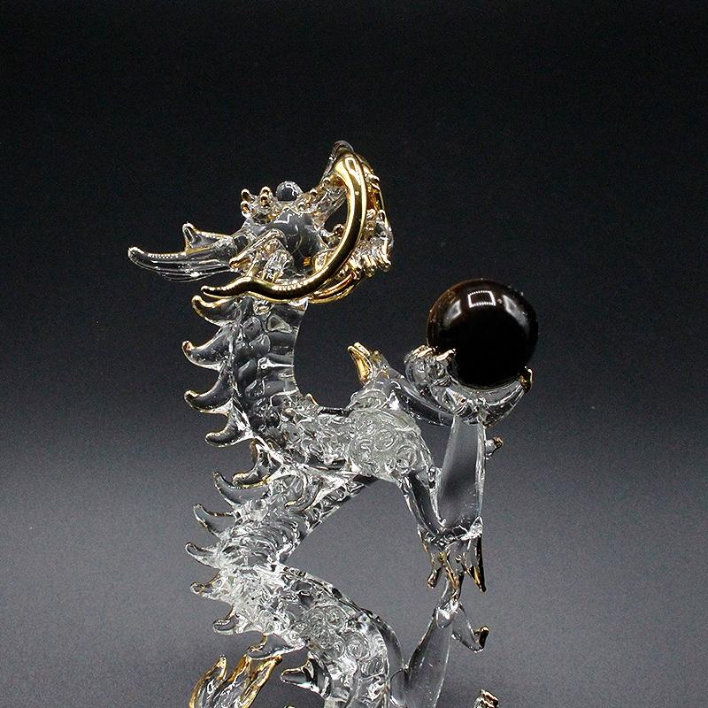 ドラゴンモチーフ ・シルバータイガアイペンダント・昇龍開運 ドラゴン