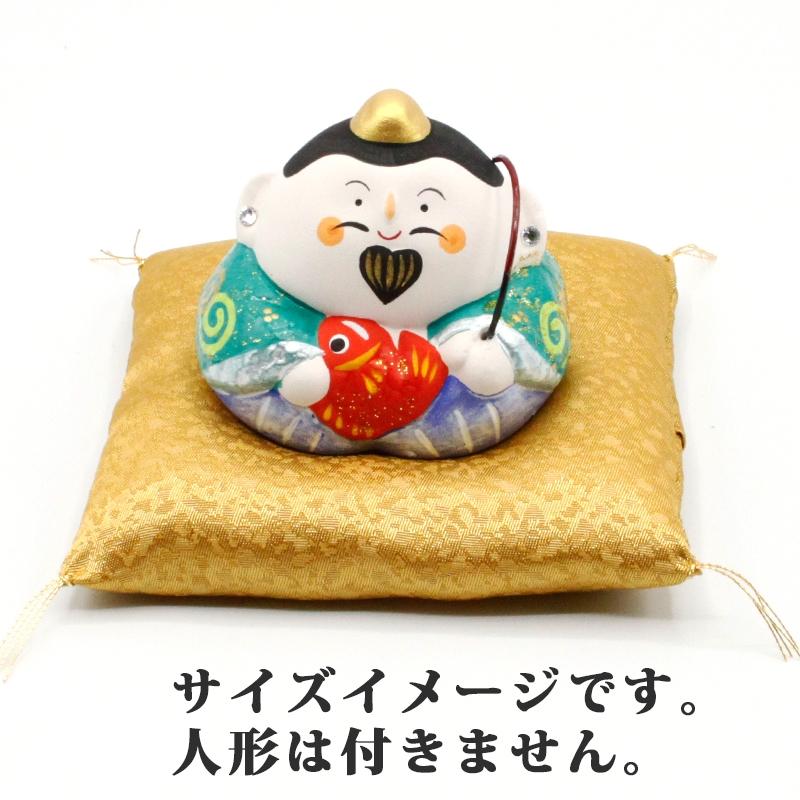 金運座布団　縁起物 幸運を引き寄せる 中サイズ 金の座布団 ざぶとん ザブトン ゴールド