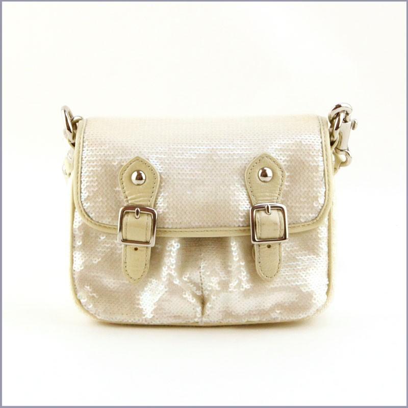 coach コーチ POPPY ポピー ショルダーバッグ スパンコール【美品】 COACH コーチ ショルダーバッグ ポピー POPPY シークイン