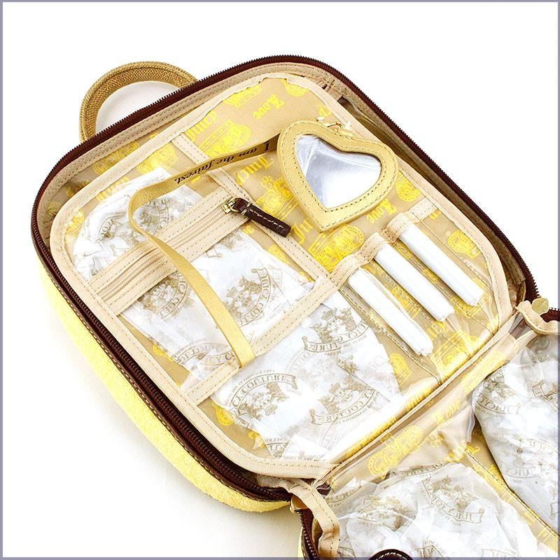 JUICY COUTURE（ジューシークチュール） 化粧 メイク バッグ パイル地 