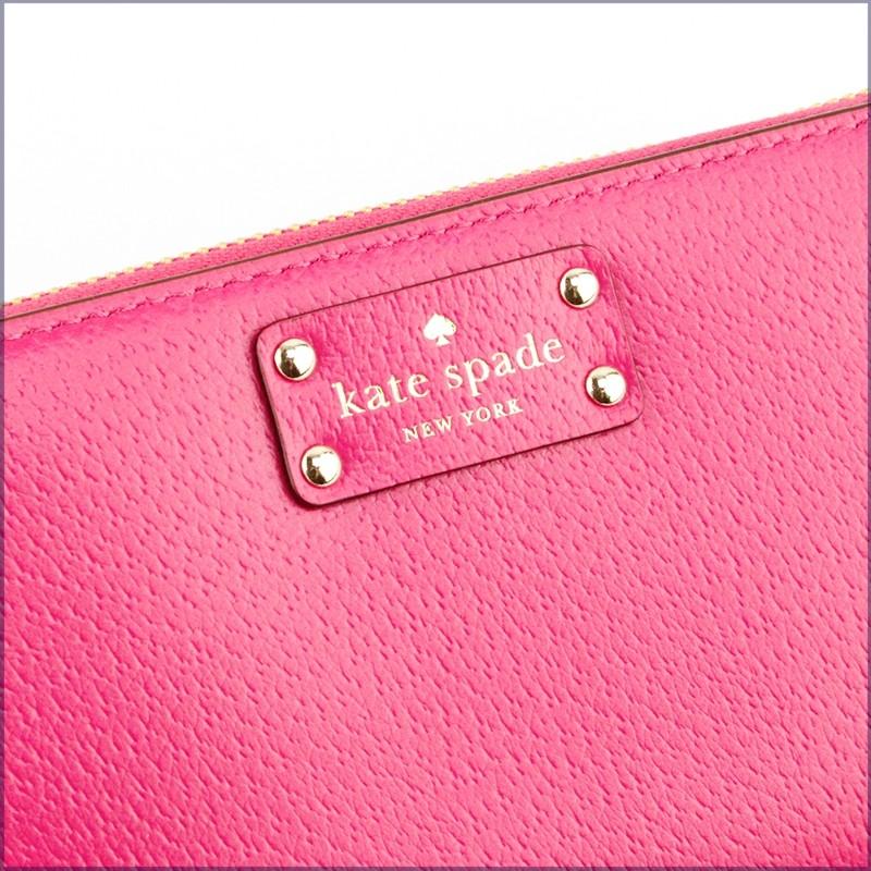 【新品】　kate spade　長財布　ケイトスペード　無地　うすピンク 新品】 kate spade 長財布 ケイトスペード 無地 うすピンク