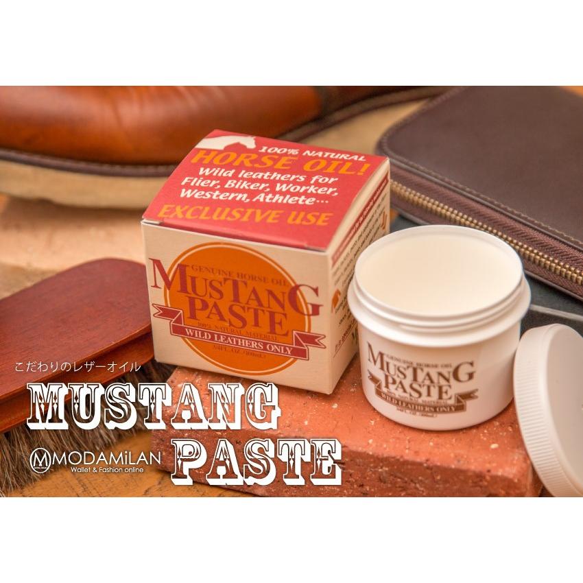 マスタングペースト Mustang Paste 革 レザー クリーナー お手入れ メンテナンス 財布 2024 辰年 令和６年 龍 竜｜sunsmile2014