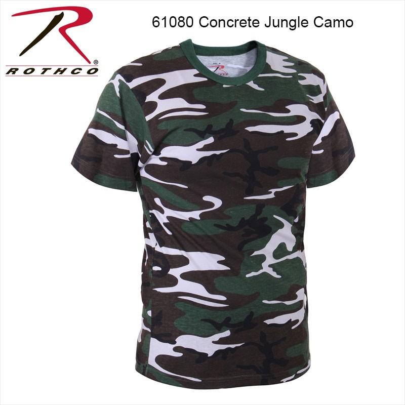 ROTHCO ロスコ　Tシャツ 迷彩　XS ROTHCO [レディース] ロスコ Tシャツ 半袖 迷彩 カモ クルー