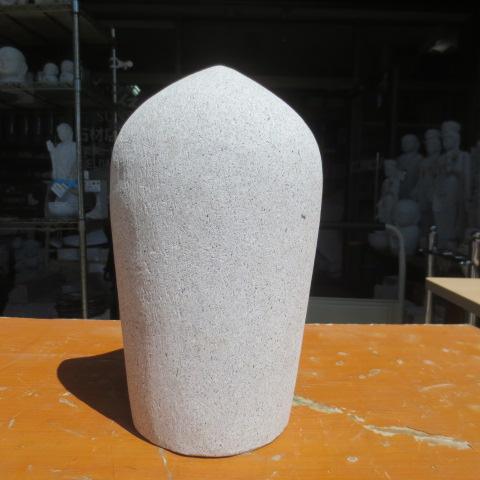 馬頭観音 ばとうかんのん 1尺 総高32cm 白みかげ石 花崗岩 御影石