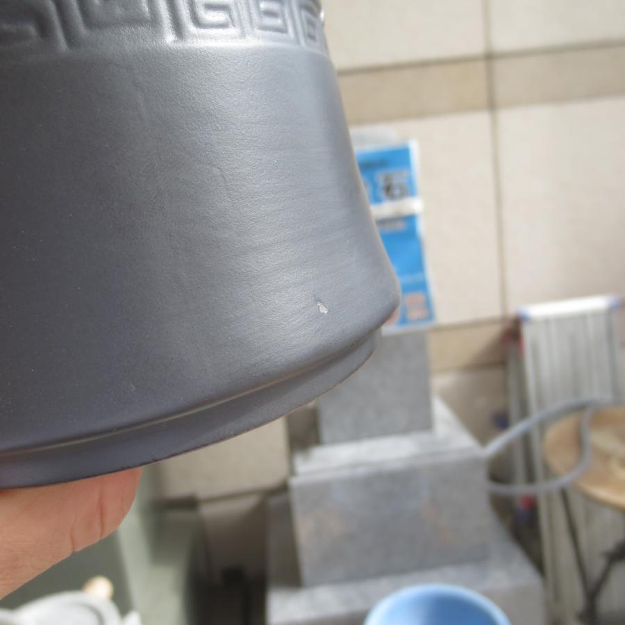 灰皿 蓋付き ブラック 陶器製 おしゃれ 分割 セパレート ふたも灰皿に