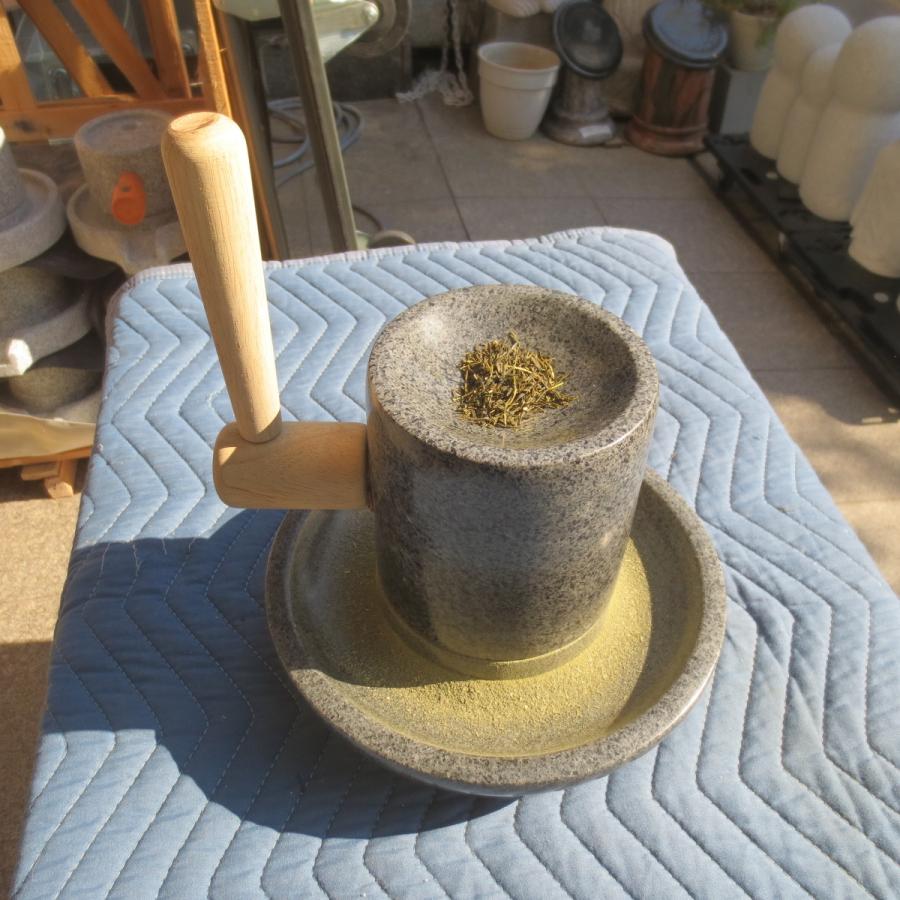 茶臼 ちゃうす 抹茶 石臼 (いしうす) ひき臼 (ひきうす)☆青 茶臼 ちゃうす 抹茶 石臼 (いしうす) ひき臼 (ひきうす)☆青