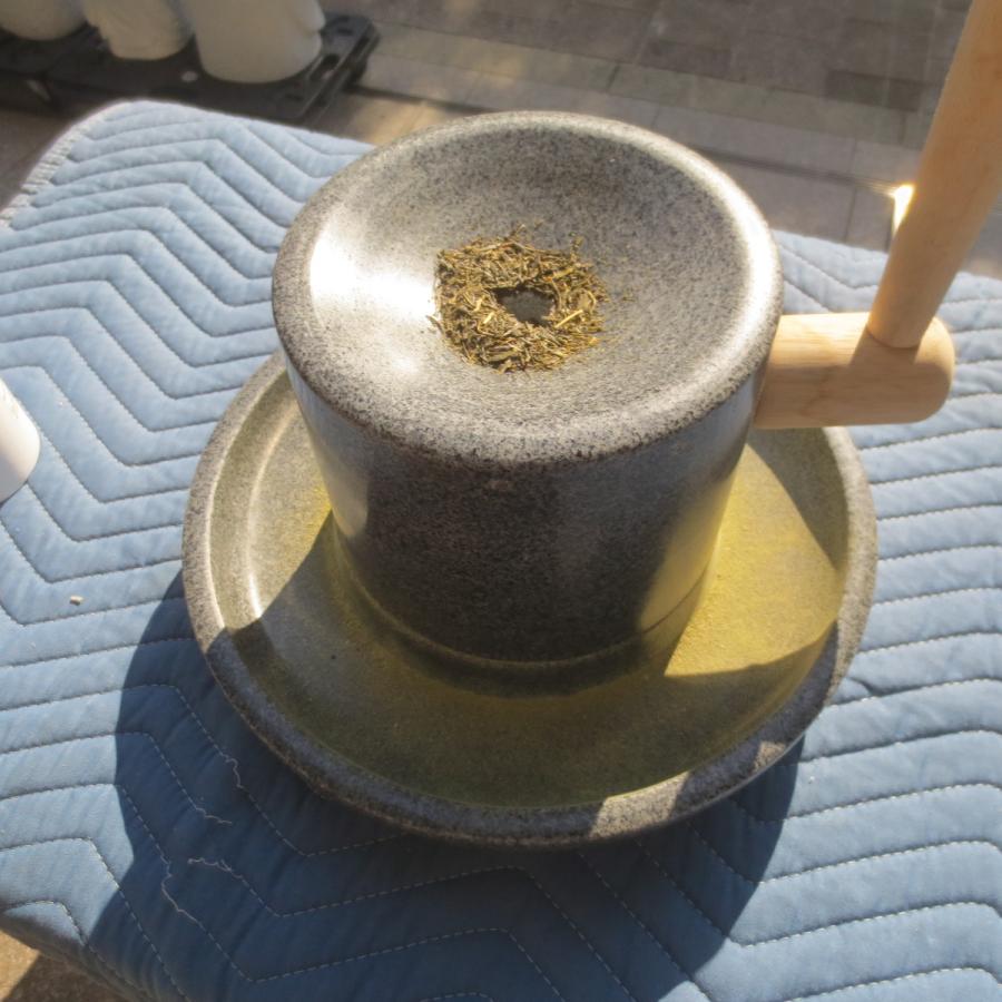 茶臼 ちゃうす 抹茶 石臼 (いしうす) ひき臼 (ひきうす)☆青 茶臼 ちゃうす 抹茶 石臼 (いしうす) ひき臼 (ひきうす)☆青