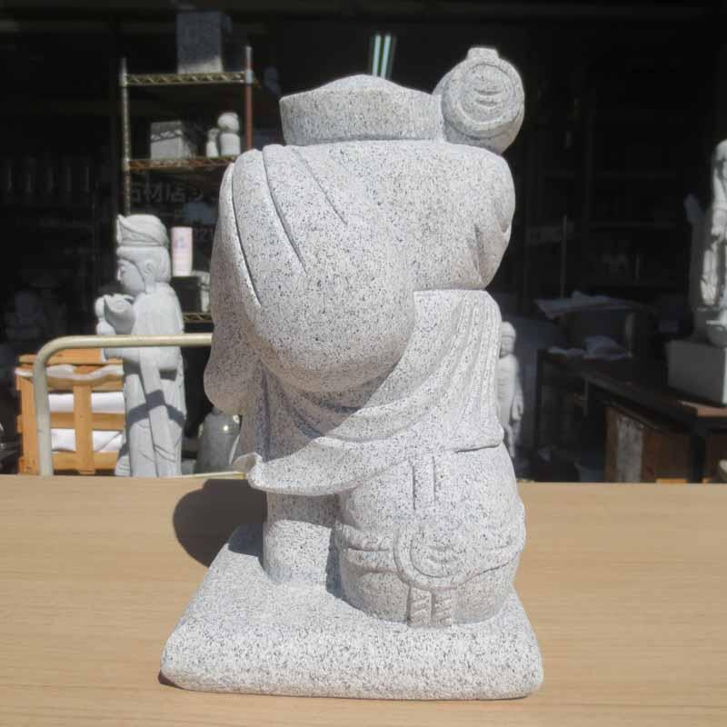 大黒天 だいこくてん 大黒様 高さ32cm だいこくさま 置物 石材彫刻品