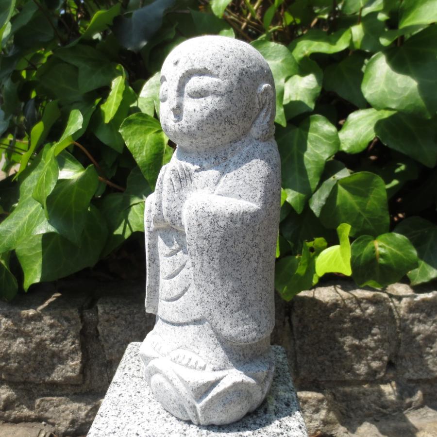 時代石仏 お地蔵様 縁起物 天然御影石 職人手作り 菩薩立像仏像 お