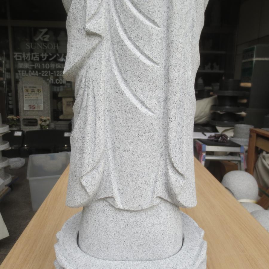 おじぞうさん お地蔵 2尺 お地蔵様 御影石 供養 癒しのお地蔵さん 置物