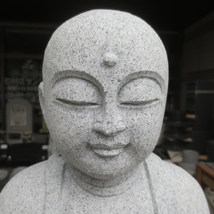 おじぞうさん お地蔵 2尺 お地蔵様 御影石 供養 癒しのお地蔵さん 置物