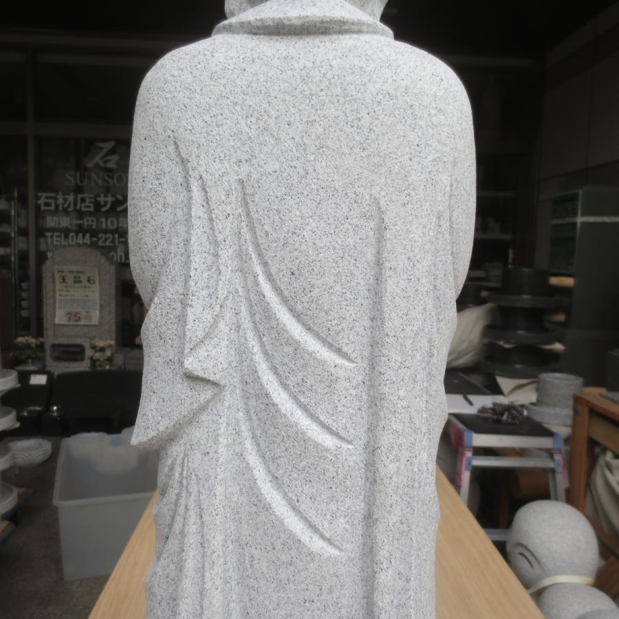 おじぞうさん お地蔵 2尺 お地蔵様 御影石 供養 癒しのお地蔵さん 置物