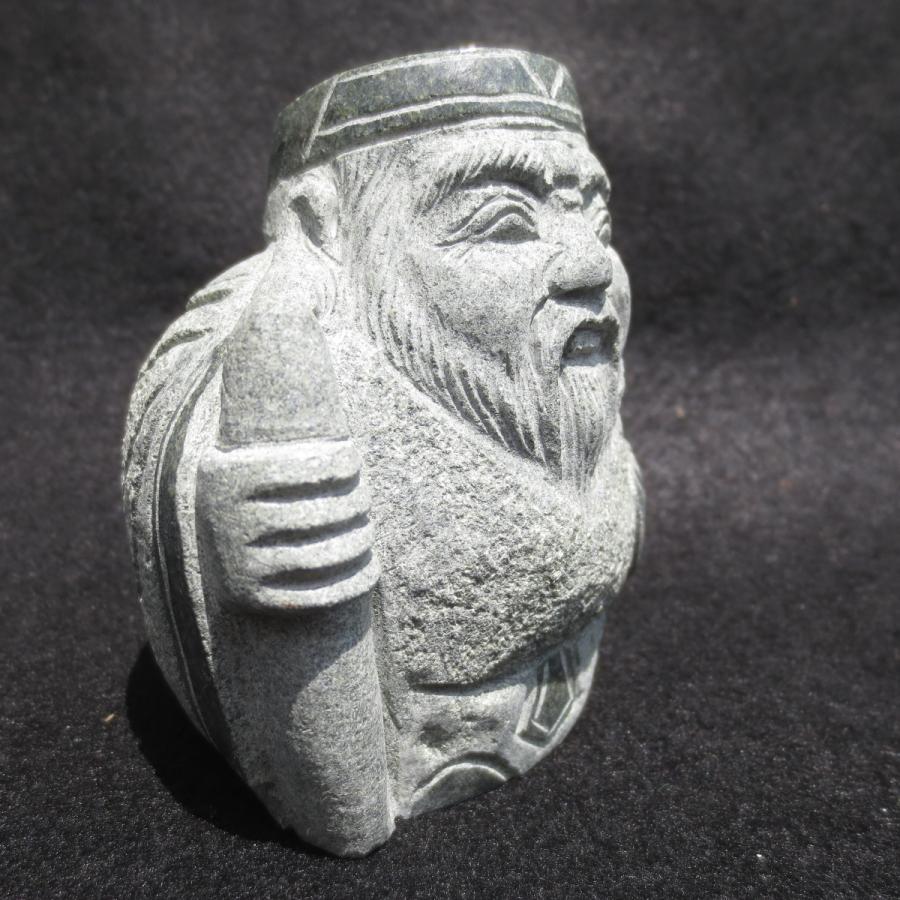 寿老人 じゅろうじん 七福神 置物 石材彫刻品 オブジェ 縁起物 御影石