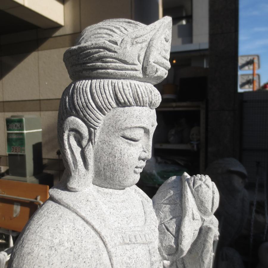 仏像(観音菩薩像)　※台座付き 観世音菩薩像 観音様 観世音菩薩像2.0尺台座付き 総高93cm