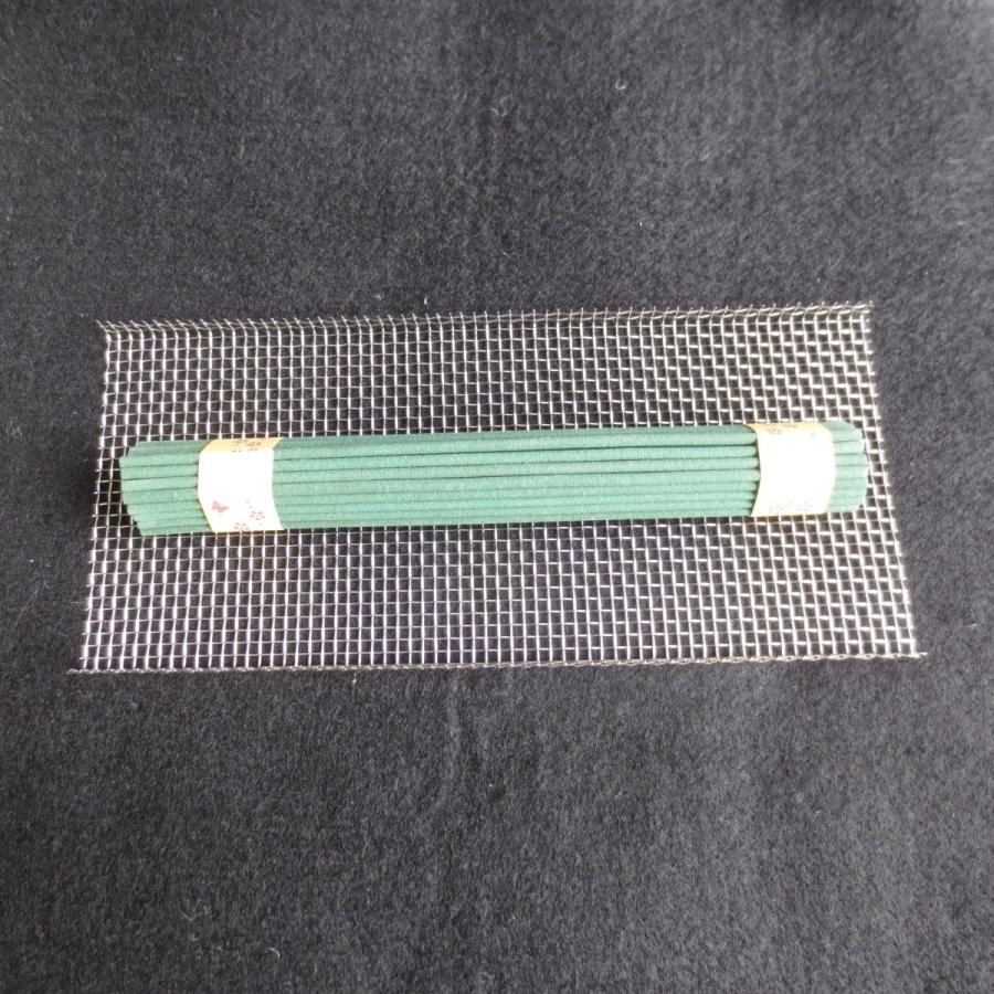 網 線香皿 ステンレス製アミ 横型 横置き香炉 交換用香炉皿網 線香