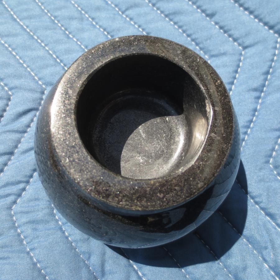 墓 湯呑み 水鉢 茶碗 コップ(みずばち)黒御影石だから倒れない 墓 湯呑み 水鉢 茶碗 コップ(みずばち)黒御影石だから倒れない