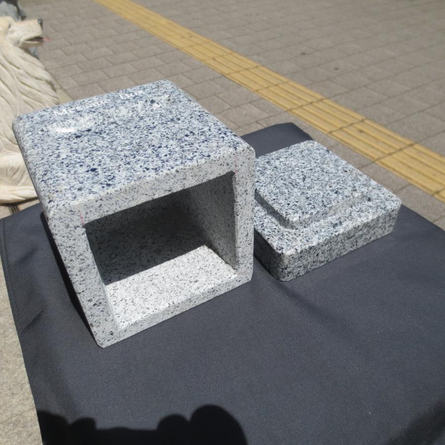 名刺受け 名刺入れ お墓  白御影石614 メッセージボックス Message-box  送料込み！｜sunsoh｜09