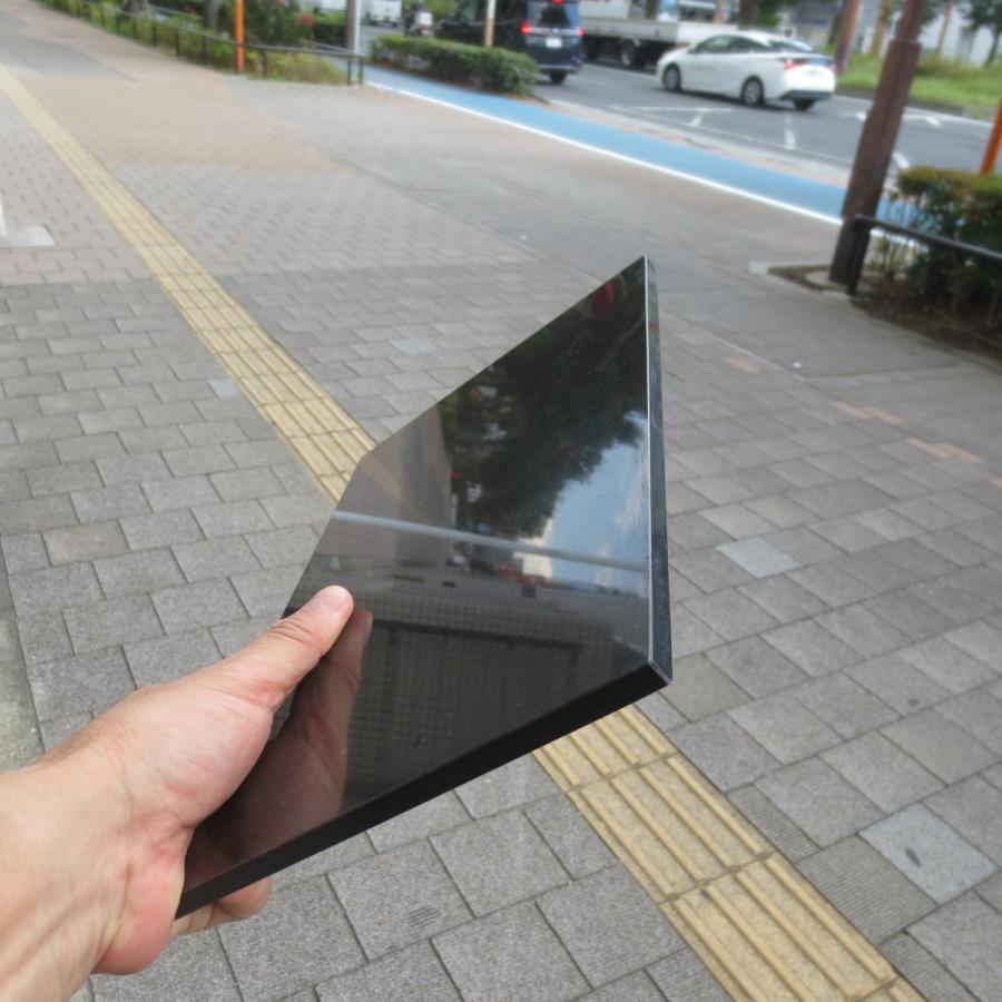黒みかげ石 板石30x20x1cm 石板 平板 黒板 長方形 プレート 皿