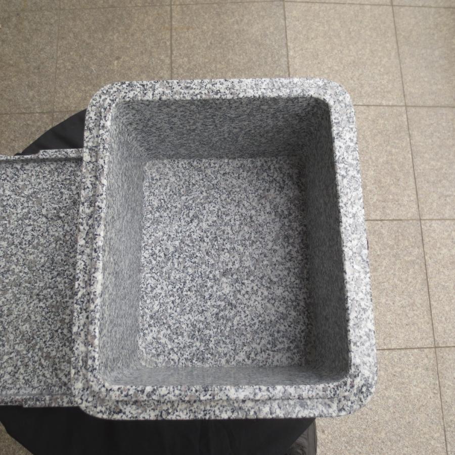 物入 ものいれ 屋外 収納 物置 重いフタ おしゃれ 小物入れ 御影石
