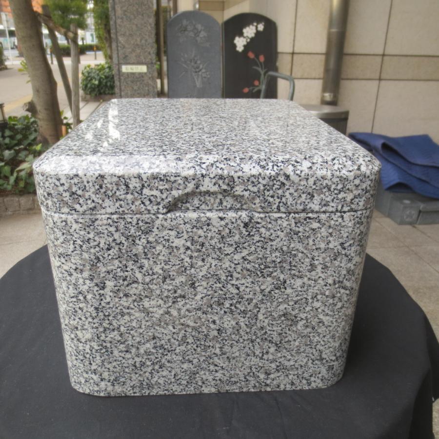 物入 ものいれ 屋外 収納 物置 重いフタ おしゃれ 小物入れ 御影石