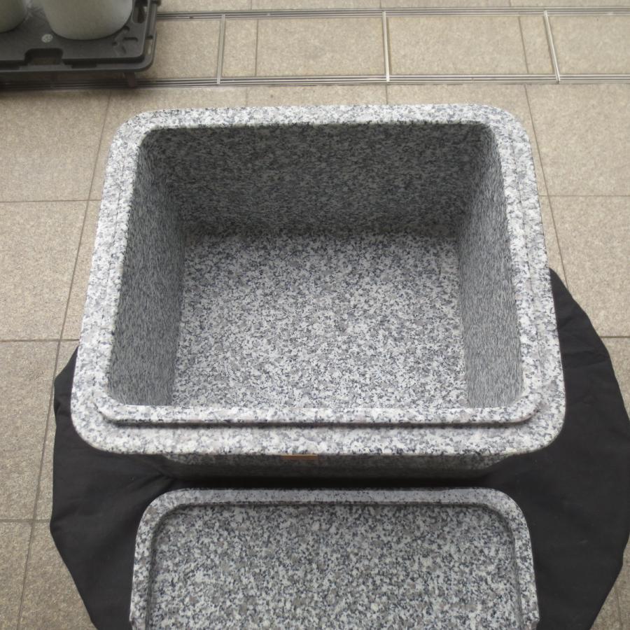 物入 ものいれ 屋外 収納 物置 重いフタ おしゃれ 小物入れ 御影石