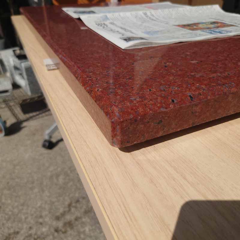 900x520x35mm インド赤 印度紅 ニューインペリアルレッド 石板 900x520x35mm インド赤 印度紅 ニューインペリアルレッド 石板