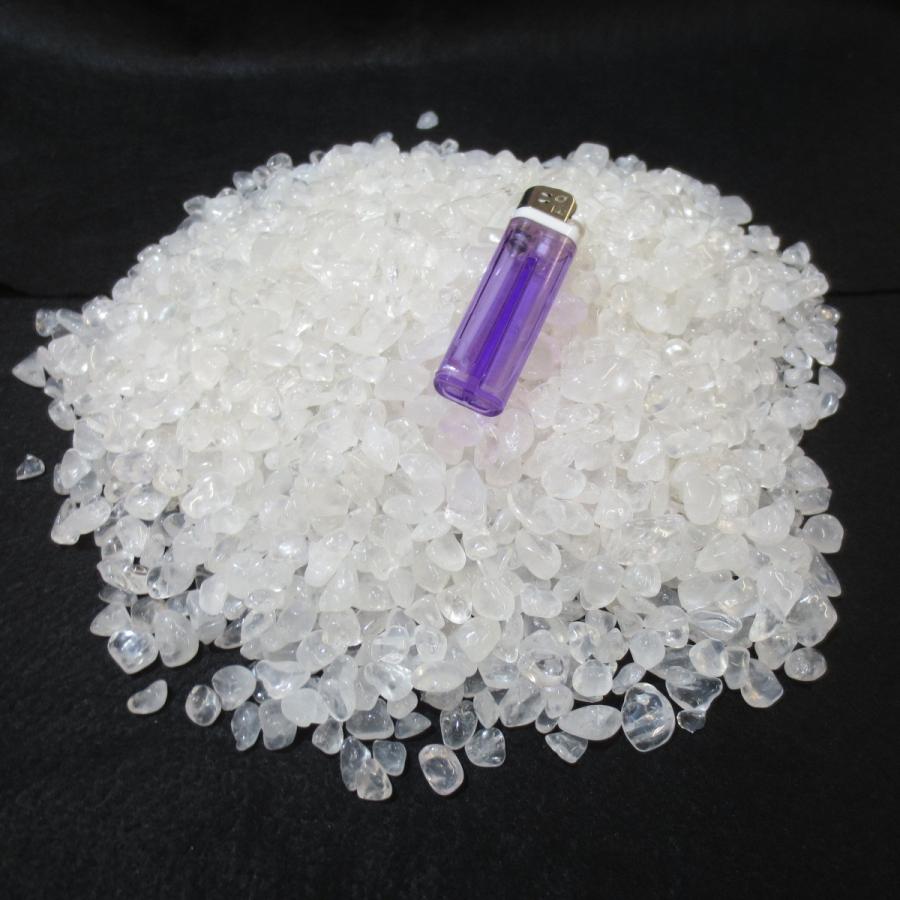 本物】開運！ 大粒 天然水晶粒 3kg さざれ石 チップ 砂利 【送料無料